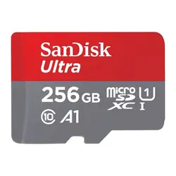 کارت حافظه microSDXC سن دیسک مدل Ultra کلاس U1 استاندارد UHS-I سرعت 150MBs ظرفیت 256 گیگابایت - فروشگاه اینترنتی سازگار