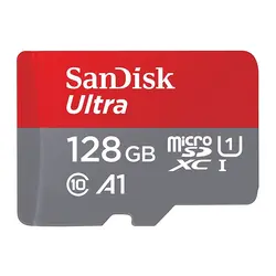 کارت حافظه microSDXC سن دیسک مدل Ultra کلاس U1 استاندارد UHS-I سرعت 140MBs ظرفیت 128گیگابایت - فروشگاه اینترنتی سازگار