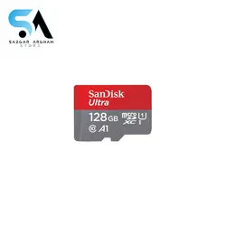 کارت حافظه microSDXC سن دیسک مدل Ultra A1 کلاس 10 استاندارد UHS-I سرعت 120MBps ظرفیت 128 گیگابایت
