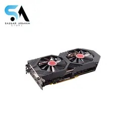 کارت گرافیک ایکس اف ایکس مدل RX-580P8DFD6 Radeon RX 580 GTS XXX Edition حافظه 8 گیگابایت
