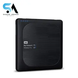 هارددیسک اکسترنال وسترن دیجیتال مدل My Passport Wireless PRO WDBSMT0030BBK-EESN ظرفیت 3 ترابایت