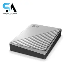هارد اکسترنال وسترن دیجیتال مدل My Passport ULTRA WDBC3C0010BSL-WESN ظرفیت 1 ترابایت