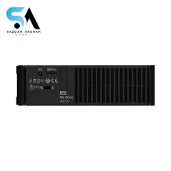 هارددیسک اکسترنال وسترن دیجیتال مدل Book AV-TV WDBGLG0010HBK-EESN ظرفیت 2 ترابایت