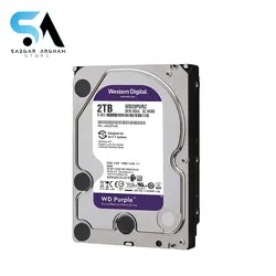 هارددیسک اینترنال وسترن دیجیتال مدل Purple WD20PURZ ظرفیت 2 ترابایت