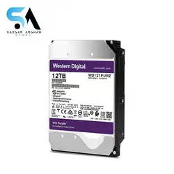 هارددیسک اینترنال وسترن دیجیتال مدل Purple WD121PURZ ظرفیت 12 ترابایت