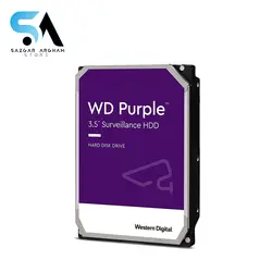 هارددیسک اینترنال وسترن دیجیتال مدل Purple WD40PURZ ظرفیت 4 ترابایت