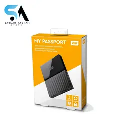 هارددیسک اکسترنال وسترن دیجیتال مدل WDBYNN0010BBK-WESN My Passport New ظرفیت 1 ترابایت