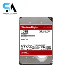 هارددیسک اینترنال وسترن دیجیتال مدل Red WD101EFAX ظرفیت 10 ترابایت