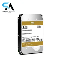 هارددیسک اینترنال وسترن دیجیتال مدل Gold WD121KRYZ ظرفیت 12 ترابایت