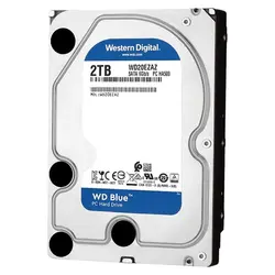 هارددیسک اینترنال وسترن دیجیتال مدل Blue WD20EZAZ ظرفیت 2 ترابایت - فروشگاه اینترنتی سازگار