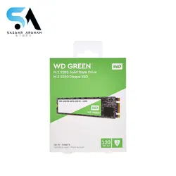 اس اس دی اینترنال وسترن دیجیتال مدل Green WDS120G2G0B ظرفیت 120 گیگابایت
