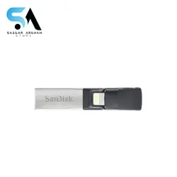 فلش مموری لایتنینگ و USB3.0 سن دیسک مدل iXPAND ظرفیت 64 گیگابایت