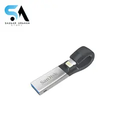 فلش مموری لایتنینگ و USB3.0 سن دیسک مدل iXPAND ظرفیت 64 گیگابایت