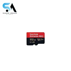 کارت حافظه microSDXC سن دیسک مدل Extreme PRO کلاس A2 استاندارد UHS-I U3 سرعت 170MBs ظرفیت 512 گیگابایت