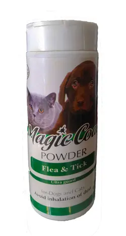 پودر ضد کک و کنه سگ و گربه Magic Coat