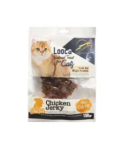 تشویقی طبیعی گربه طعم مرغ Looca