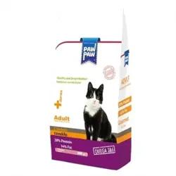 غذا خشک مخصوص گربه بالغ طعم ماهی pawpaw 1.5kg
