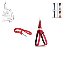 قلاده کتفی ساده دو لایه سایز 3 همراه با لید نینا پت Nina pet