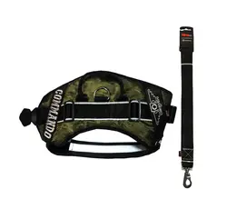 قلاده کتفی کماندو سایز 4 با لید نینا پت Nina pet