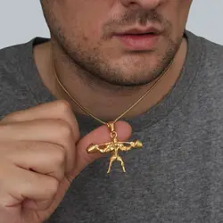 گردنبند فیگور بدنسازی هالتر خم کد sp345