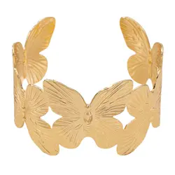 دستبند بنگل دخترانه مدل پروانه کد d213