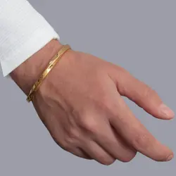 دستبند استیل بنگل کد d204