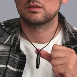 گردنبند فشنگ و صلیب کد sp330