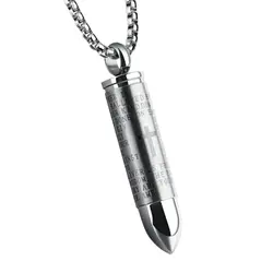 گردنبند فشنگ و صلیب کد sp330