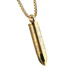 گردنبند فشنگ و صلیب کد sp330