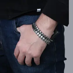 دستبند مدل پوست ماری کد d114