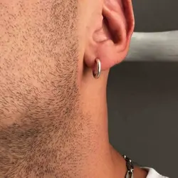 گوشواره مردانه هلالی