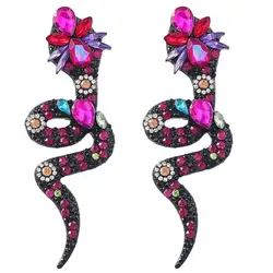 گوشواره میخی زنانه مدل مار کد go21