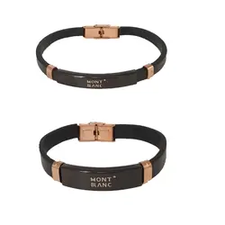 دستبند ست دو عدد ای مون بلان کد da12