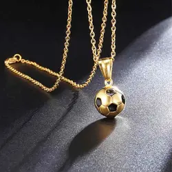 گردنبند توپ فوتبال کد sp68