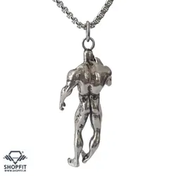 گردنبند مردانه مدل فیگور بدنسازی کلاسیک فیزیک کد sp94