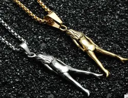 گردنبند زنانه طرح فیگور بدنسازی کد sp20