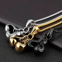 گردنبند مردانه دستکش بوکس کد nc5