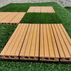 تایل چوب پلاست مدل ماهون کد 05 سه تایی