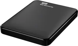 هارد اکسترنال وسترن دیجیتال مدل Elements ظرفیت 2 ترابایتWestern Digital Elements External Hard Drive - 2TB