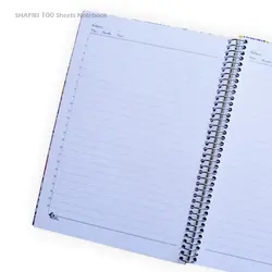 دفتر جلد سخت 100 برگ طرح ونگوگ