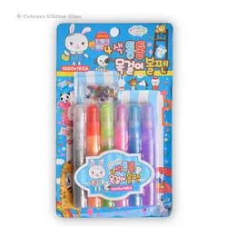 چسب اکلیلی 6 رنگ