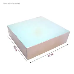 کاغذ یادداشت 10×10 بسته 200 برگی