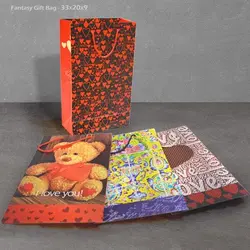 ساک دستی هدیه متوسط (سایز 32×20×9 سانتی متر)