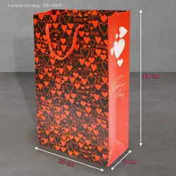 ساک دستی هدیه متوسط (سایز 32×20×9 سانتی متر)