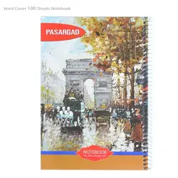 دفتر 100 برگ جلد سخت طرح کلاسیک