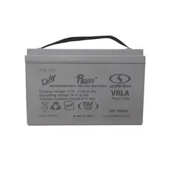 باتری 100 آمپر ساعت 12 ولت سیلد لید اسید صباباتری