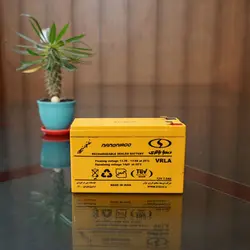 باتری 7.5 آمپر ساعت 12 ولت سیلد لید اسید صباباتری