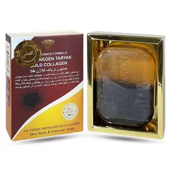 صابون کلاژن طلا نگین بلوچستان اصل - تک و پک