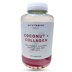 کپسول کوکونات کلاژن Coconut Collagen مای ویتامینز 180 عددی - تک و پک