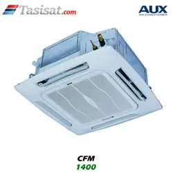 فن کویل کاستی چهار طرفه AUX آکس 1400 CFM مدل AFC-1400CA/4